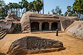 Mamallapuram - Tamil Nadu. Temple dedicated to Shiva, near the Tiger Cave  